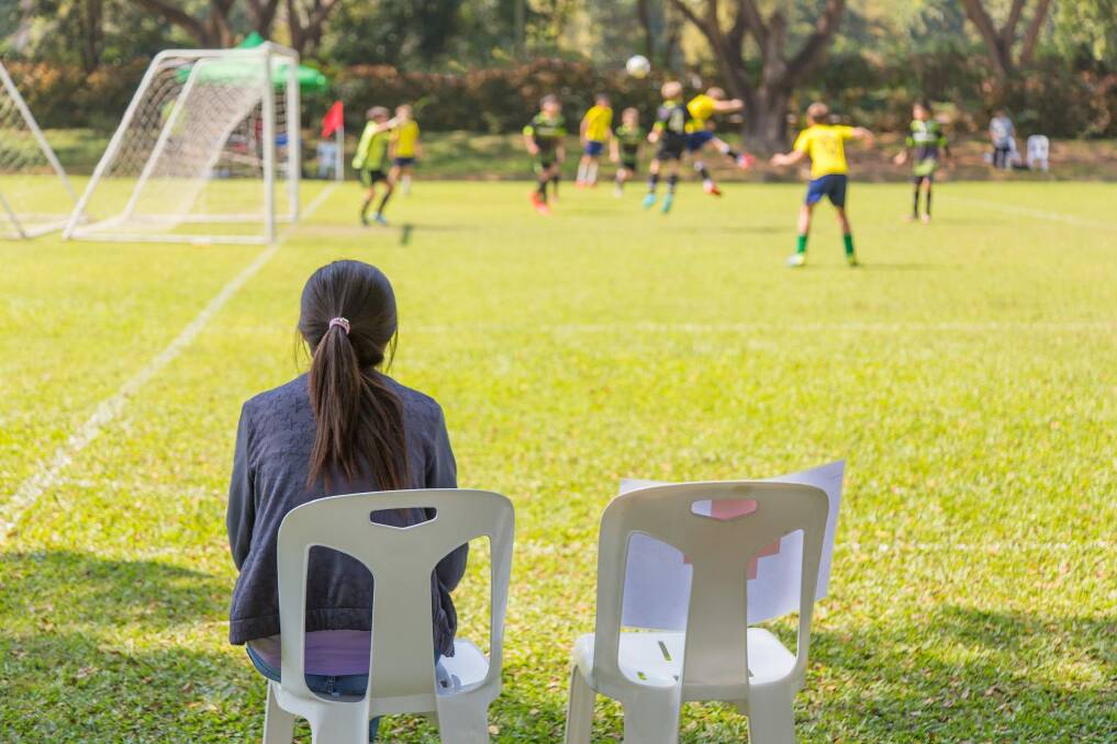 Come and join me on the sideline. Photo: SHUTTERSTOCK