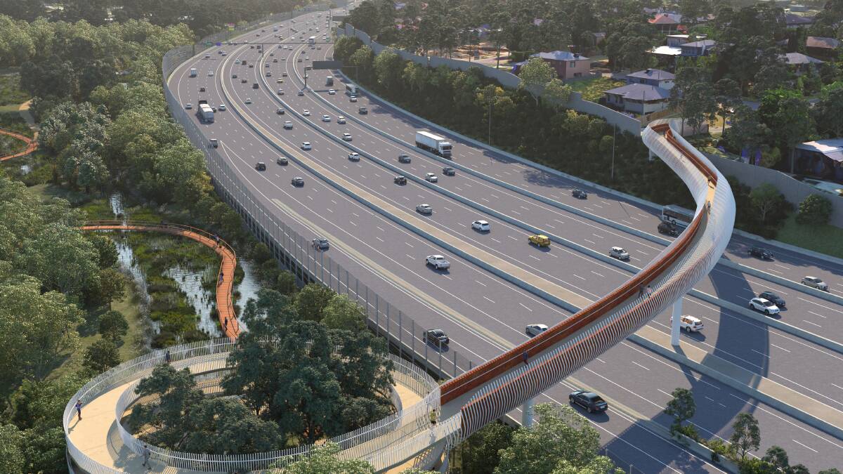 Upgrades are planned for the Eastern Freeway, as part of the new North East Link project.  Photo: Supplied