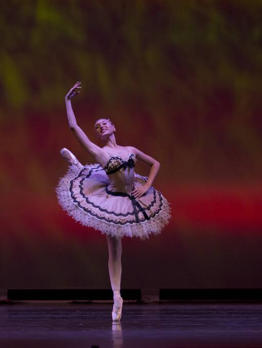 Jasmin Forner in "Coppelia". Australian Ballet School 2017.  Photo: Sergey Konstantinov