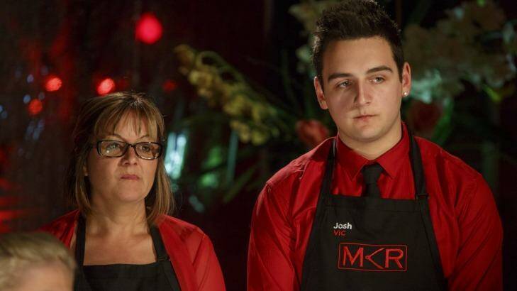 The first mum and son duo on MKR are tight.  Photo: Seven Network