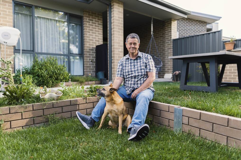 Robert Triggs was chased by the revenue office for a land tax bill that was originally sent to his builder, after he bought a property off the plan. Photo: Dion Georgopoulos