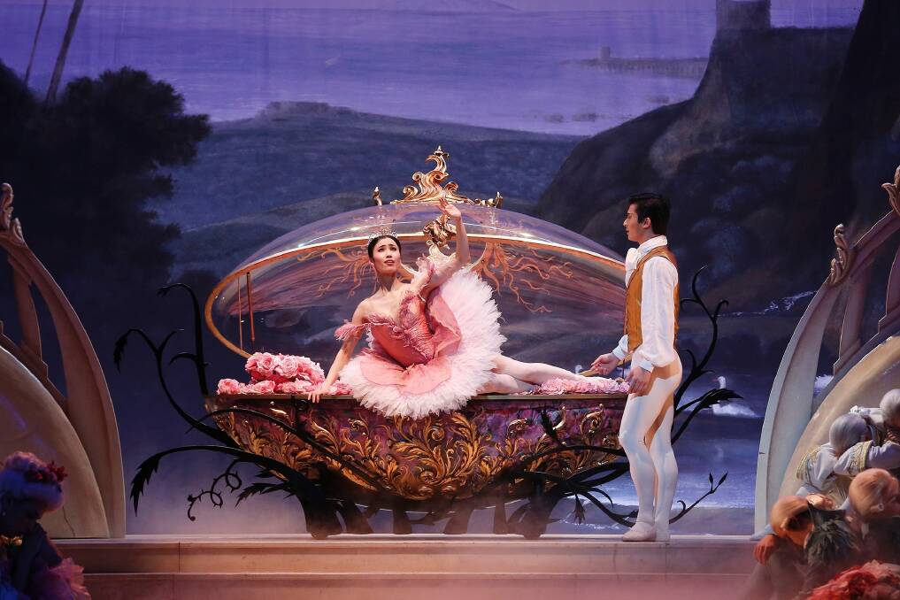 Ako Kondo and Chengwu Guo, seen here in The Australian Ballet's <i>Sleeping Beauty</i>,  are two of the dancers in the Gala. Photo: Jeff Busby