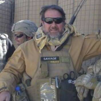 David Savage in Afghanistan. Photo: Supplied
