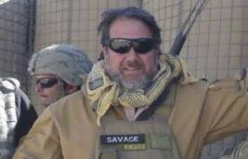 David Savage in Afghanistan. Picture: Supplied