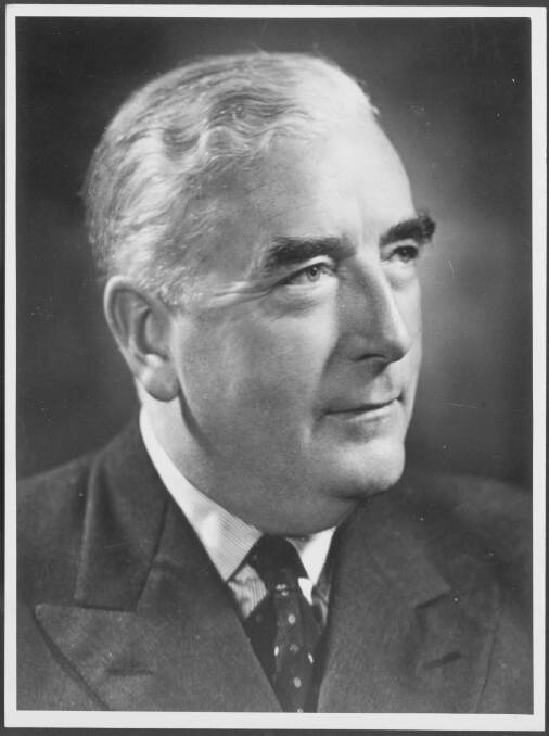 Vision for Canberra: Sir Robert Menzies.