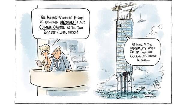 The Canberra Times editorial cartoon for January 16, 2017. Photo: David Pope