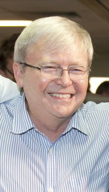Former Prime Minister Kevin Rudd. Photo: Harrison Saragossi