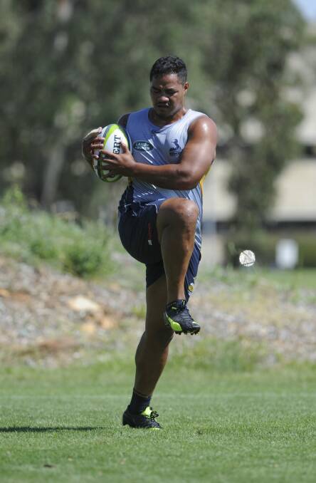 Ita Vaea is recovering from a finger injury, and will miss the club's trip to South Africa. Photo: Graham Tidy