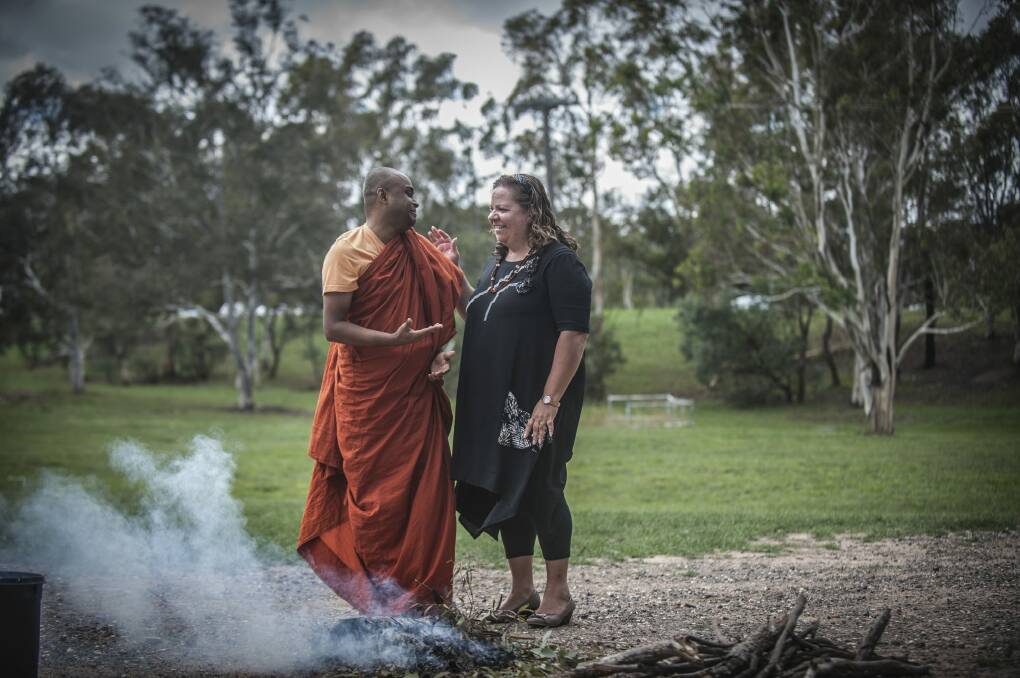 The housing in Kambah for the older Aboriginal and Torres Strait Islander residents will be built next to a Sri Lankan Buddhist temple. Photo: Karleen Minney
