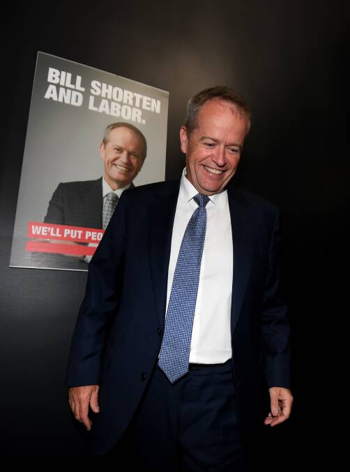 Mr Shorten pitched Labor as the "stable" option. Photo: AAP