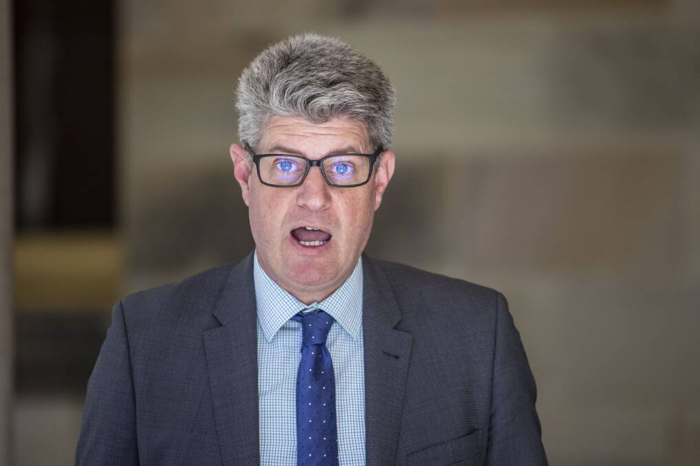 Local Government Minister Stirling Hinchliffe has made a statement on the future of the Ipswich City Council. Photo: AAP