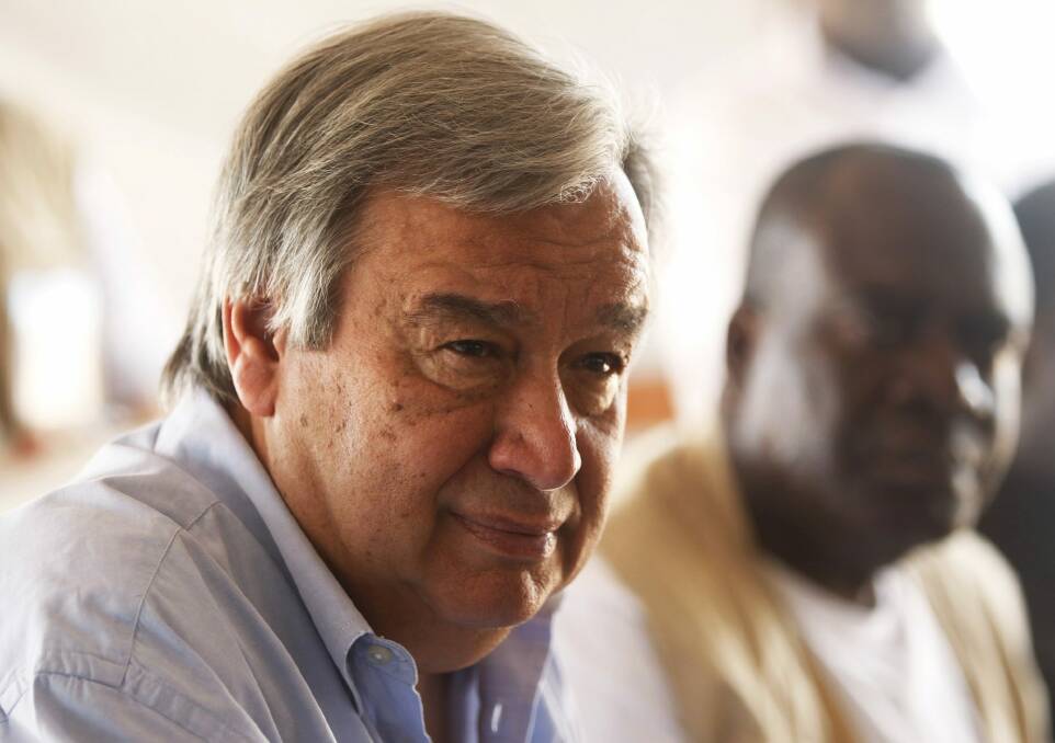 United Nations High Commissioner for Refugees Antonio Guterres. Photo: Reuters