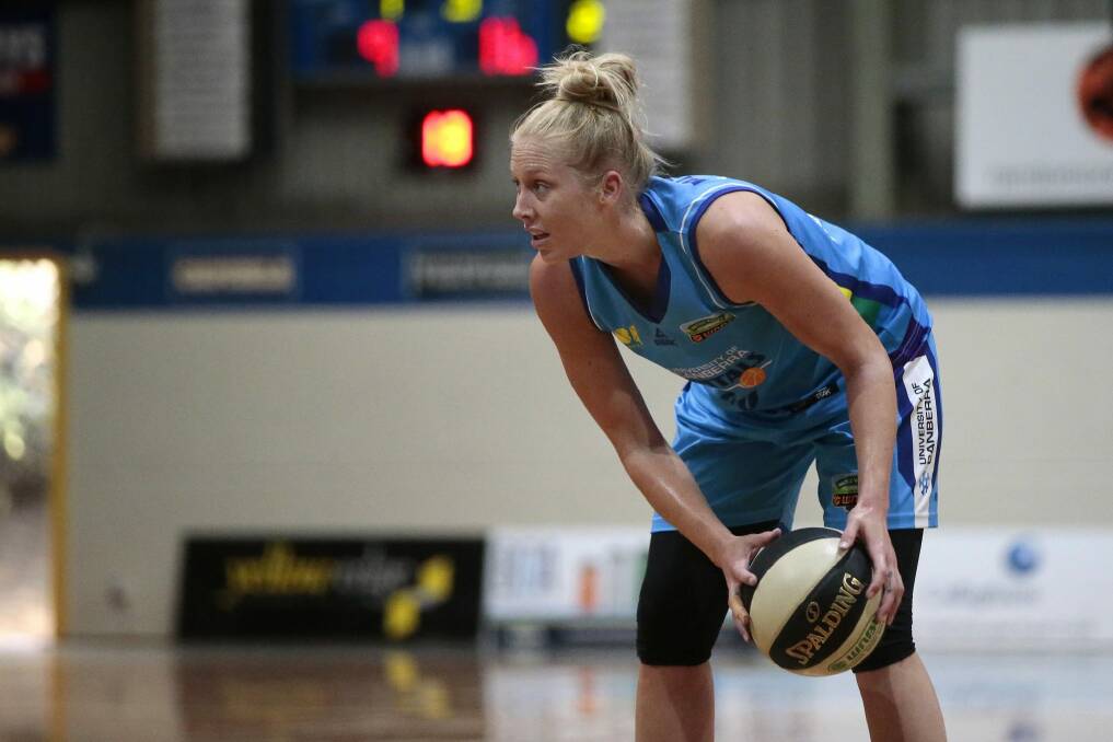 Abby Bishop is back in the Australian Opals squad. Photo: Jeffrey Chan