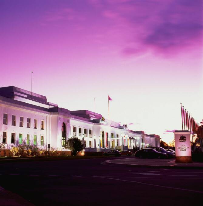 Discover the secrets of Old Parliament House by torchlight. Photo: MOAD and Visit Canberra