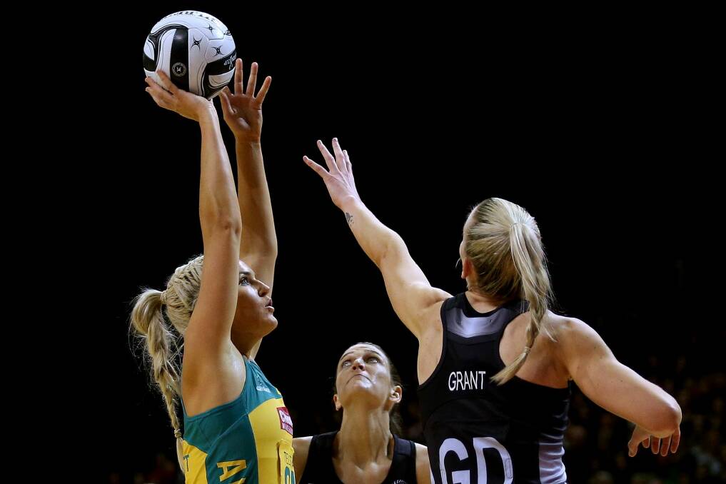Well suited: Gretel Tippett looms as Australia's secret weapon in this weekend's Fast 5 netball tournament. Photo: Getty Images 