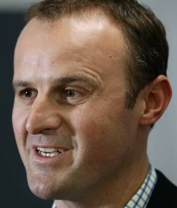 ACT Sports Minister Andrew Barr. Photo: Jeffrey Chan