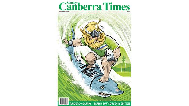 The Canberra Times front page illustration for September 10, 2012. Photo: David Pope
