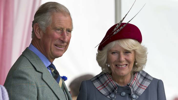 Prince Charles and his wife Camilla, Duchess of Cornwall, will officially rename the section Parkes Place as Queen Elizabeth Terrace on Saturday, November 10, as part of their visit to Canberra. Photo: Getty Images