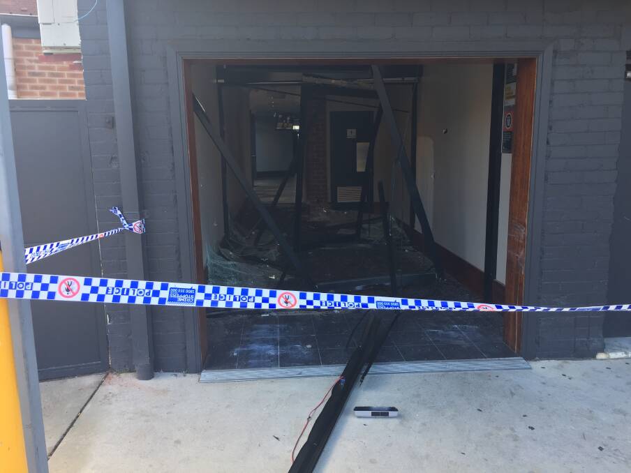 A gunshot was fired during an armed robbery in Queanbeyan on Thursday morning, Photo: Han Nguyen