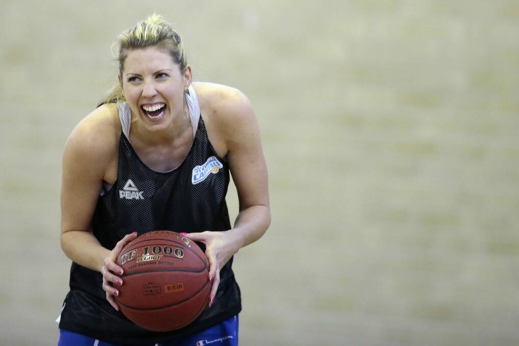Carly Wilson will decide on her WNBL future after the Capitals' season. Photo: Jeffrey Chan