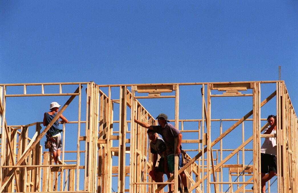 The construction of apartments across Australia is expected to halve in the next three years.
 Photo: Virginia Star