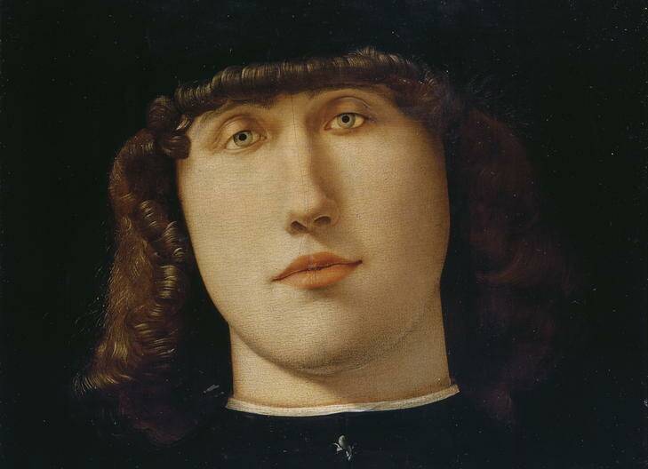 Lorenzo Lotto: Portrait of a young man c.1500