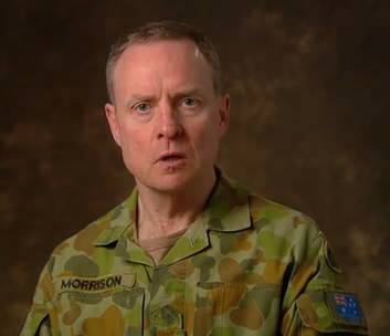 Chief of Army David Morrison's famously forceful ''get out'' online address to troops.