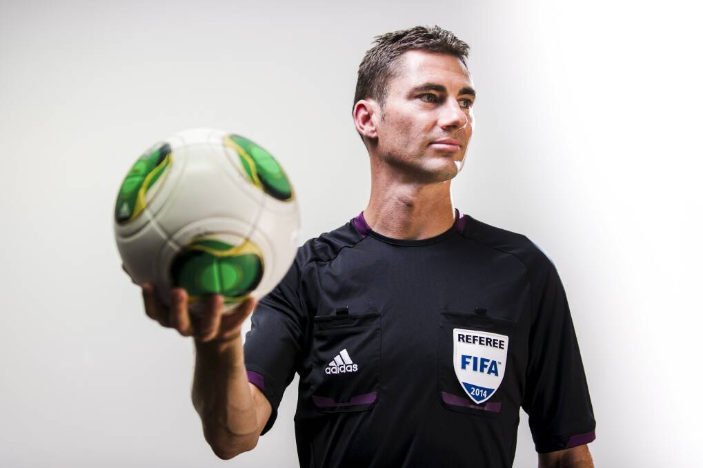 Ex-soccer referee Ben Williams isn't foreign to abuse. Photo: Rohan Thomson