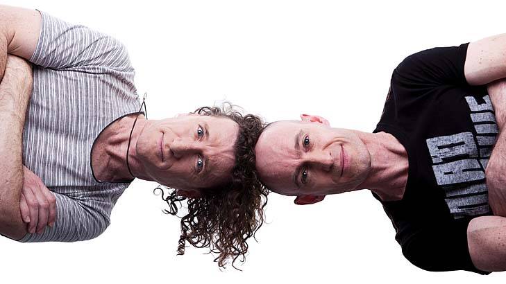The Umbilical Brothers will also be performing a new show in Canberra in February. Photo: Supplied