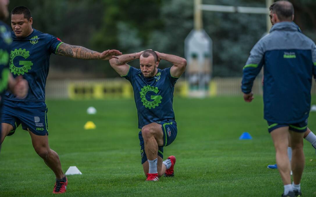Josh Hodgson wants to be back in action. Photo: karleen minney