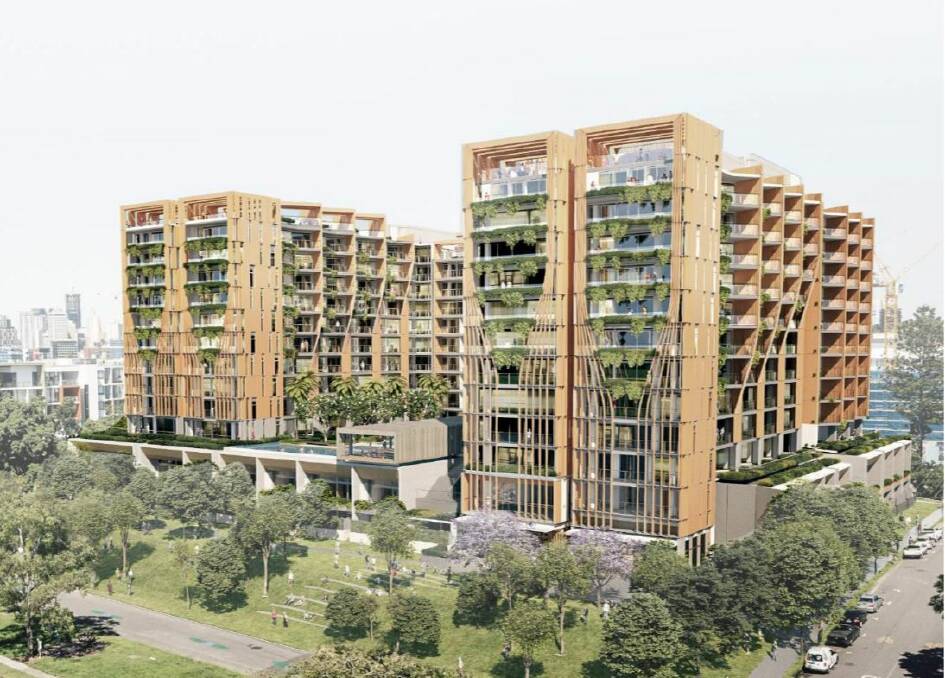 A development application has been submitted for a u-shaped residential development on Victoria Street, West End.  Photo: Supplied