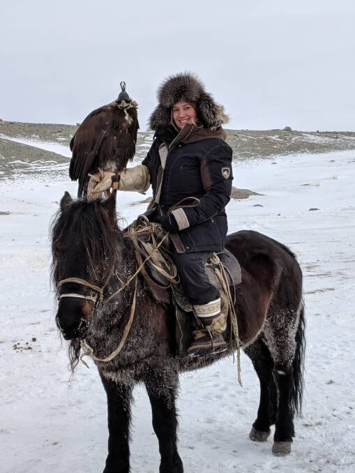 Saadiah Freeman in Mongolia this past year. Photo: Unknown