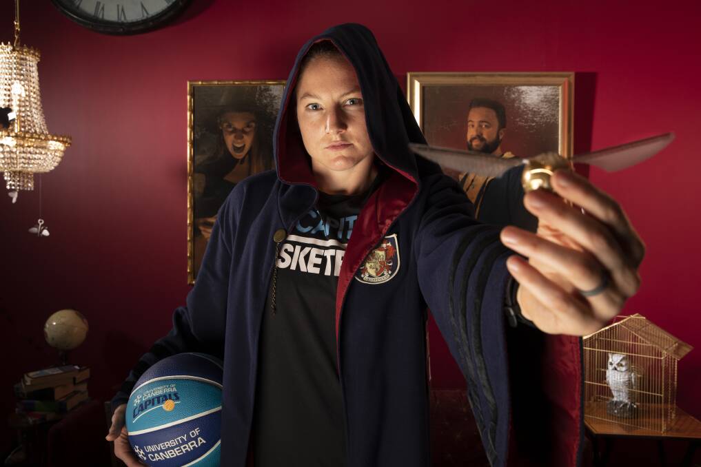 Canberra Capitals co-captain Kelsey Griffin has had a spellbinding WNBL season. Photo: Sitthixay Ditthavong