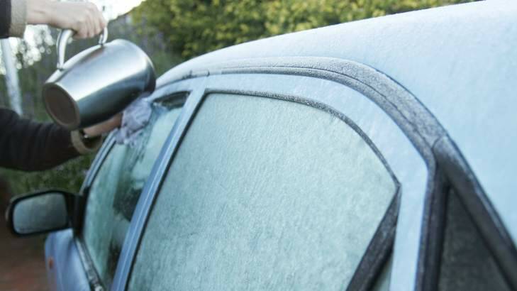 Clear up those frosty windscreens! Photo: Rob Gunstone