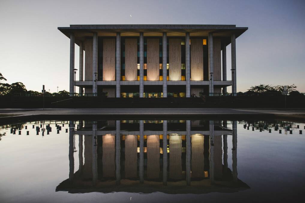 The National Library of Australia. Photo: Jamila Toderas