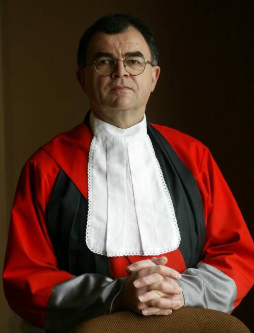 Acting Justice Brian Martin. Photo: Bryan Charlton.