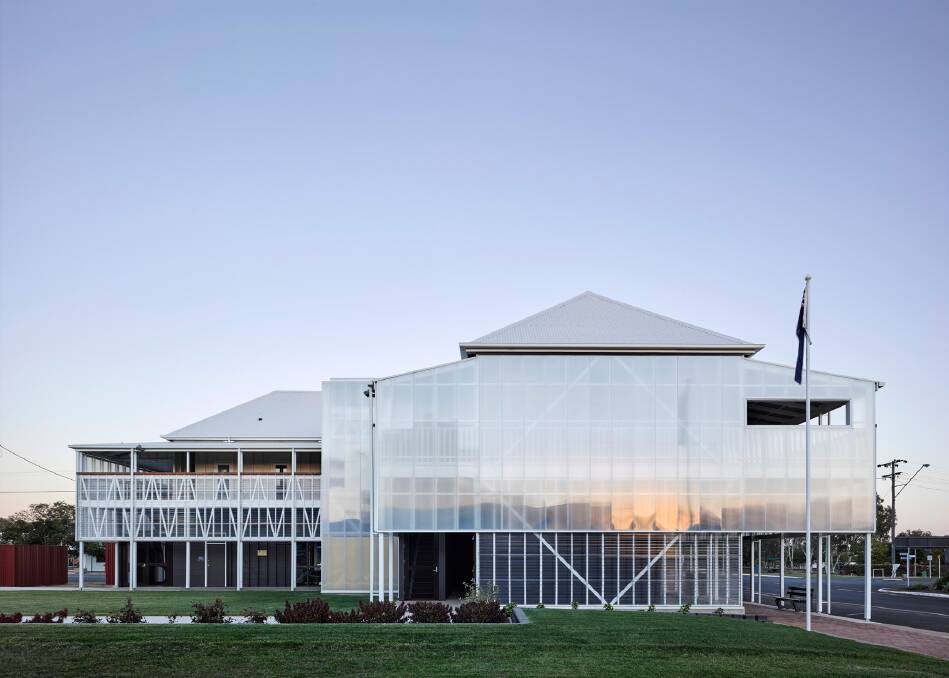 Barcaldine's century-old landmark, the Globe Hotel, has been selected to represent Australia at the 2018 Venice Architecture Biennale. Photo: Christopher Frederick Jones.