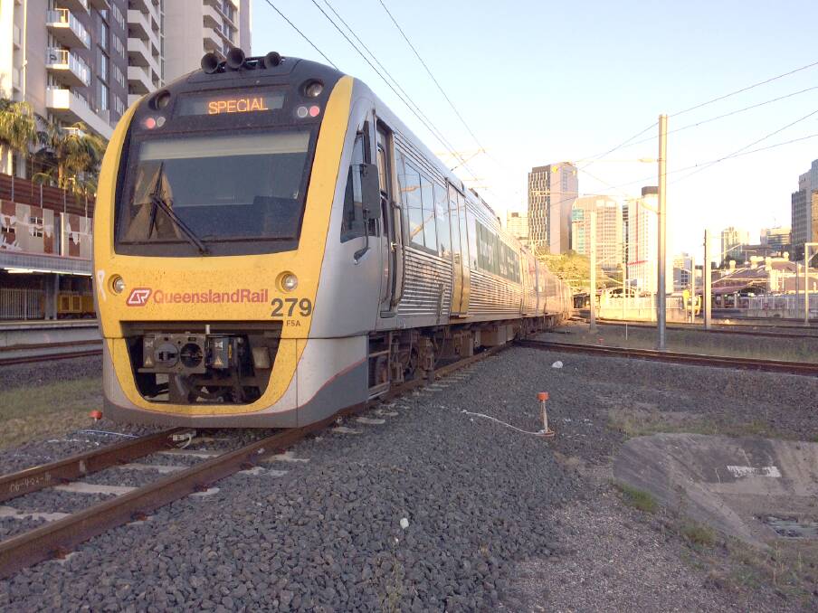 Delays of up to 60 minutes were being experienced from the Brisbane Airport. Photo: Suppied