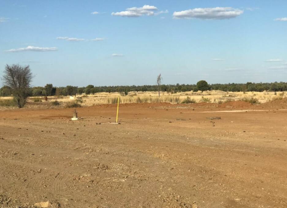 Adani's Carmichael Mine borehole number 30 in September 2018 Photo: Supplied.