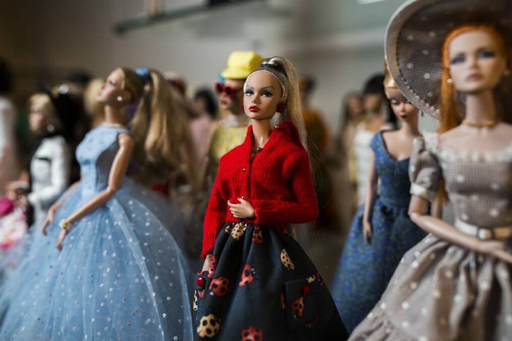 Dolls dressed in costumes from every age feature in the CMAG exhibition. Photo: Rohan Thomson