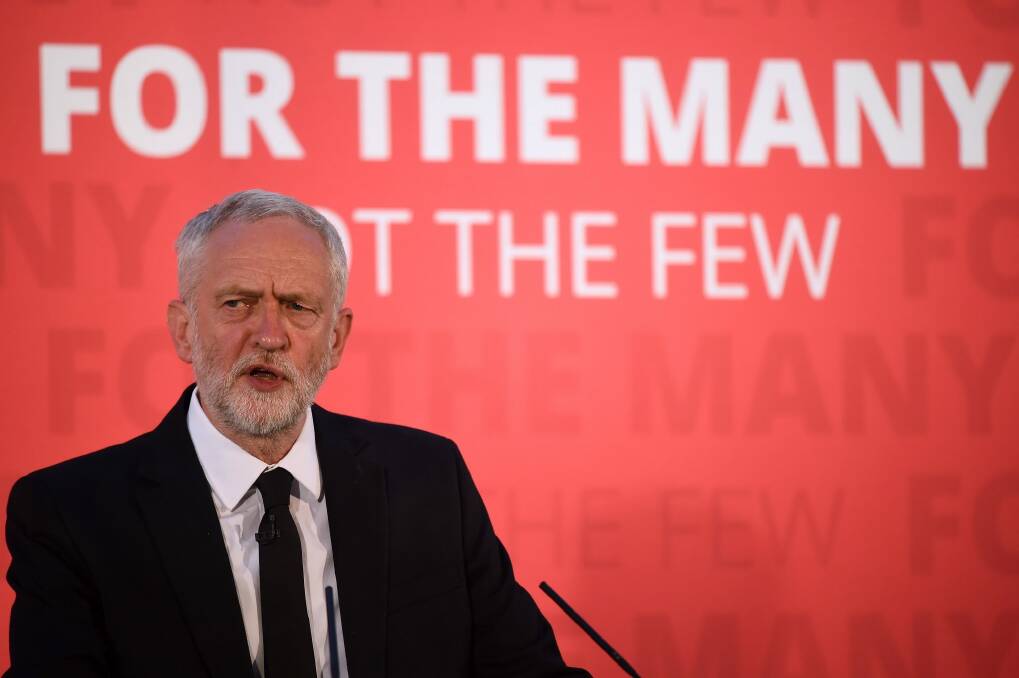 Labour Party leader Jeremy Corbyn had success in Britain advocating policies for great equality. Photo: Getty Images