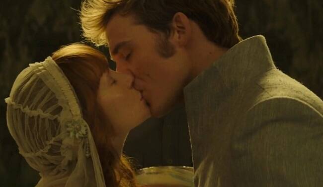 Stef Dawson and Sam Claflin in The Hunger Games franchise. Photo: Supplied