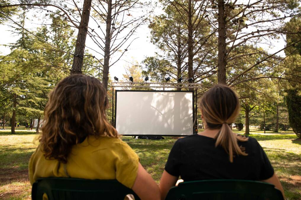 The Pickture Film Festival in HaighPark is on this Friday, Saturday and Sunday as part of Enlighten. Three screens, three films, pick your favourite. Photo: Supplied
