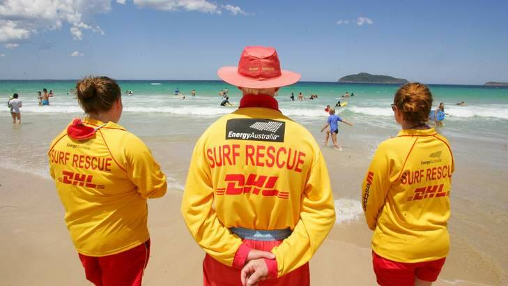 Surf life savers. Photo: Dean Osland