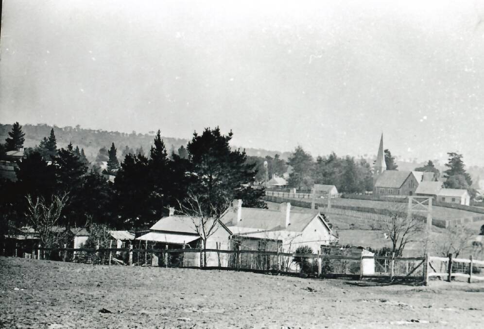 Cantle's Cottage from the  rear in 1910.  Photo: Supplied