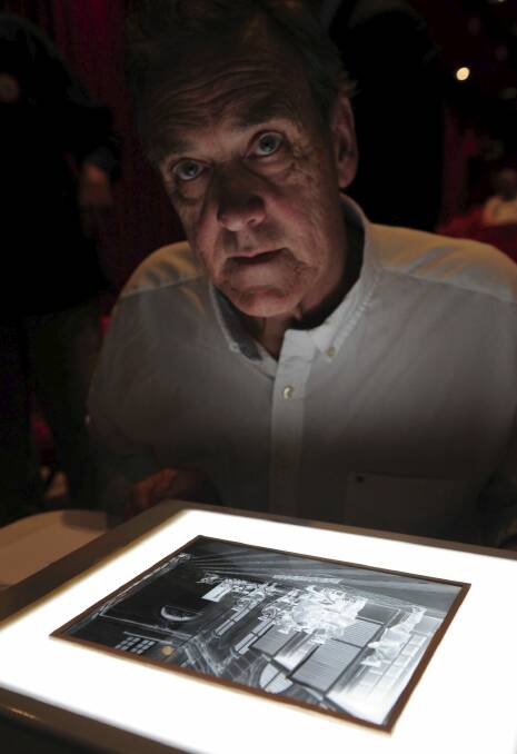 Author Jeffrey Maynard gave a presentation on the lost records of World War I photographer George Hubert Wilkins. Photo: Graham Tidy 