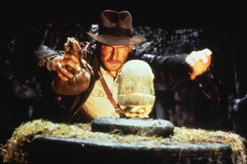 Harrison Ford as Indiana Jones in <i>Raiders of The Lost Ark</i>.  Photo: Paramount Pictures