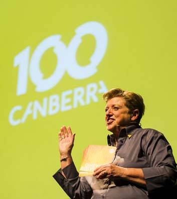 Centenary of Canberra creative director Robyn Archer. Photo: Rohan Thomson