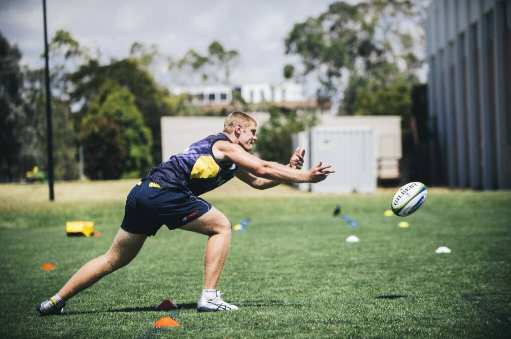 Tom Staniforth will play his first Super Rugby game in 700 days when the Brumbies play the Western Force. Photo: Rohan Thomson