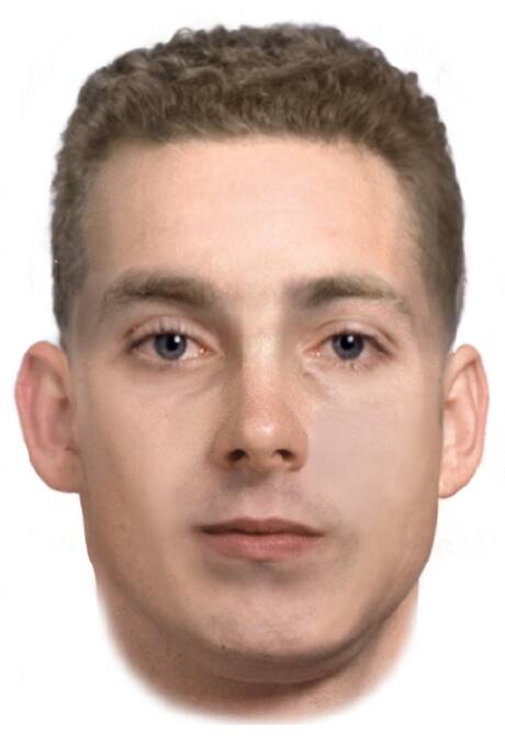 Police believe this man was involved in an alleged aggravated robbery and aggravated burglary in Canberra in January. Photo: ACT Policing
